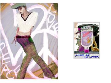 shine on josuke + smokingtaro