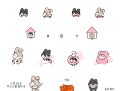 FREE🧼마스크 스티커