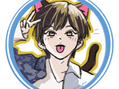 블루룸 메롱 텐 키링 도안