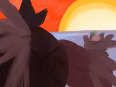 [릴레이 그리기 26번째]넌, 진다.