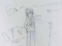 낙화세계 키사리루 란미(이미루)- 인간AU