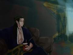 0장판 촬영중 잠깐 쉬는시간 (게토 배우님)