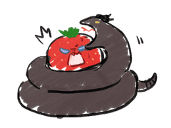 뱀!치트 낙서 모음