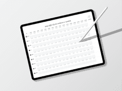 2022 KBO 프로야구 페넌트레이스 기록지