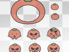 [ 굿노트 스티커 ] 이름표 / 토마토 스티커 2종