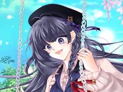 [색칠놀이] 그네타는 여주