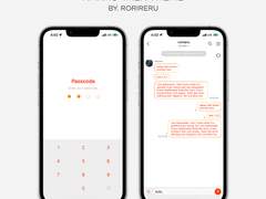 Line Gradient 003 : Kakao Talk Theme