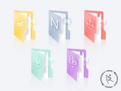 NXX 폴더 아이콘 5종