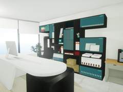 백은후 사무실 스케치업 배경