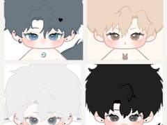 민강의 솜인형 도안 커미션