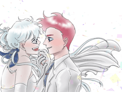 패치퍼블 합작 그림