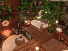 [소형집] 동굴 속 오두막