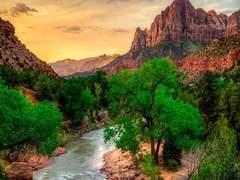 라스베가스의 자이언 국립공원