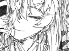 으아아 장산범 낙서