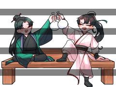 화산귀환 당보 청명 투명 포카 도안