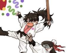 삼대제자 청문&청명 포카도안