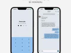 Down_GraySky : Kakao Talk Theme