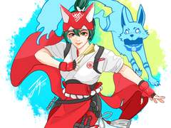 [오버워치2 일러스트]신규영웅 키리코