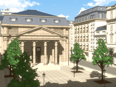 [에이블러] '현대 유럽풍 거리' 낮 보정법