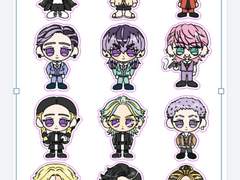 도쿄 리벤저스 도리벤 캐릭터 스티커 도안 공유