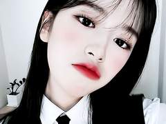 아이브 유진 안유진 토파즈 보정