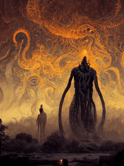 니알라토텝의 가면들 삽화 모음