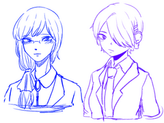 헤븐번즈레드 그림 모음