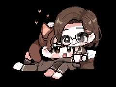 노정 커플 커미션/그림 (gif - 백연탐사 님)