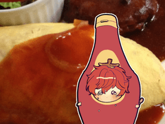 케첩히이로 투명포카 도안 무료배포