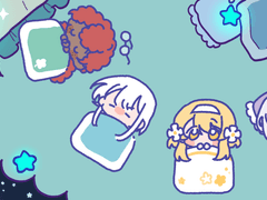 🍚 알밥 커미션 :: 이불 덮고 쿨쿨~ 타입