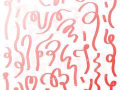 [무속성]그라데이션 컨페티 스티커 2종(핑크/파랑)