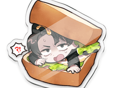 롤랑 샌드위치 키링 도안 유료배포