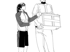 크리스랑 타카코 만화