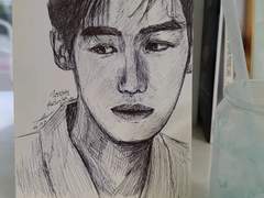 식밴님 그림 2개