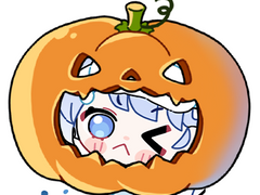 할로윈 호박모자/ 배경화면 프리소스 무료배포