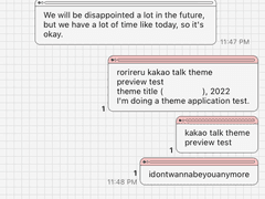 Window(pink) : Kakao Talk Theme