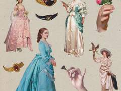 [굿노트 스티커] 빈티지 명화 스티커