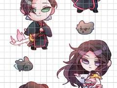 화귀sd 스티커/띠부씰 도안 배포