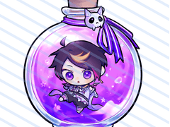 럭시엠 슈 아크릴 키링 도안