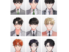 테스타+청려&건우 증명사진 유료도안