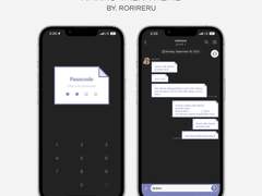 084. Folding Paper 02 : Kakao Talk Theme