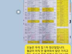 2022. 9. 23. 우리 집 1차 정산일이 돌아왔다.