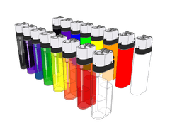 스케치업 일회용 라이터 제작소재