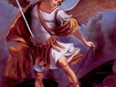 미카엘, 루시퍼 이야기