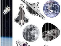 [굿노트 스티커] 우주