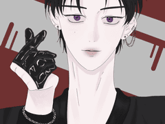 테스타 김래빈 포카 도안 무료 배포합니다!