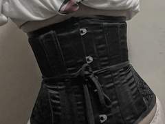 코르셋 후기 (허리/흉곽 작아지기) +흉곽호흡법