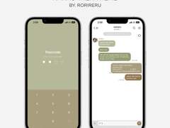 089. Khaki Brown : Kakao Talk Theme