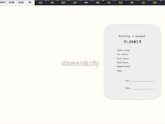 굿노트 가계부 플래너 (12month)