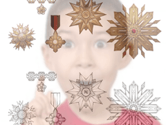 로판풍 훈장/브로치 유료소재